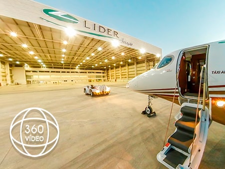 Vídeo em 360° / Locação - Lider Aviação