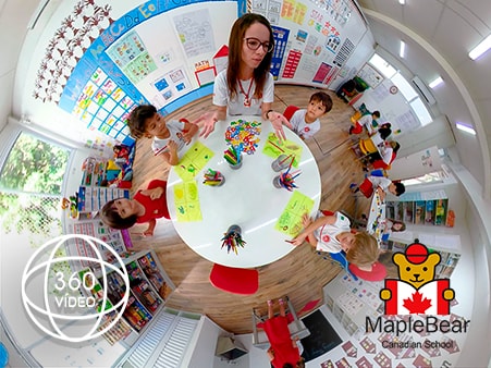 Vídeo em 360° - Maple Bear - Espanhol