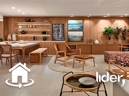 Tour virtual Imobiliário - Lider Interiores - Decora Lider